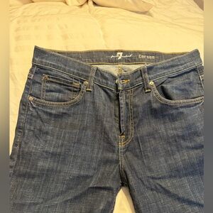 7 For All Mankind Dark Denim Jeans